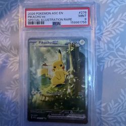 Pikachu Psa 9 