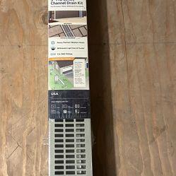 Channel drain Kit. 3”x41”