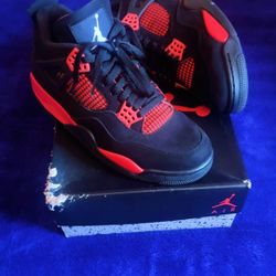 Jordan 4 Red Thunder 
