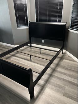 New Queen Black Bed Frame