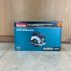 MAKITA XSH04ZB 18V LITHIUM-ION SUB-COMPACT BRUSHLESS 6-1/2” CIRCULAR SAW (TOOL ONLY)