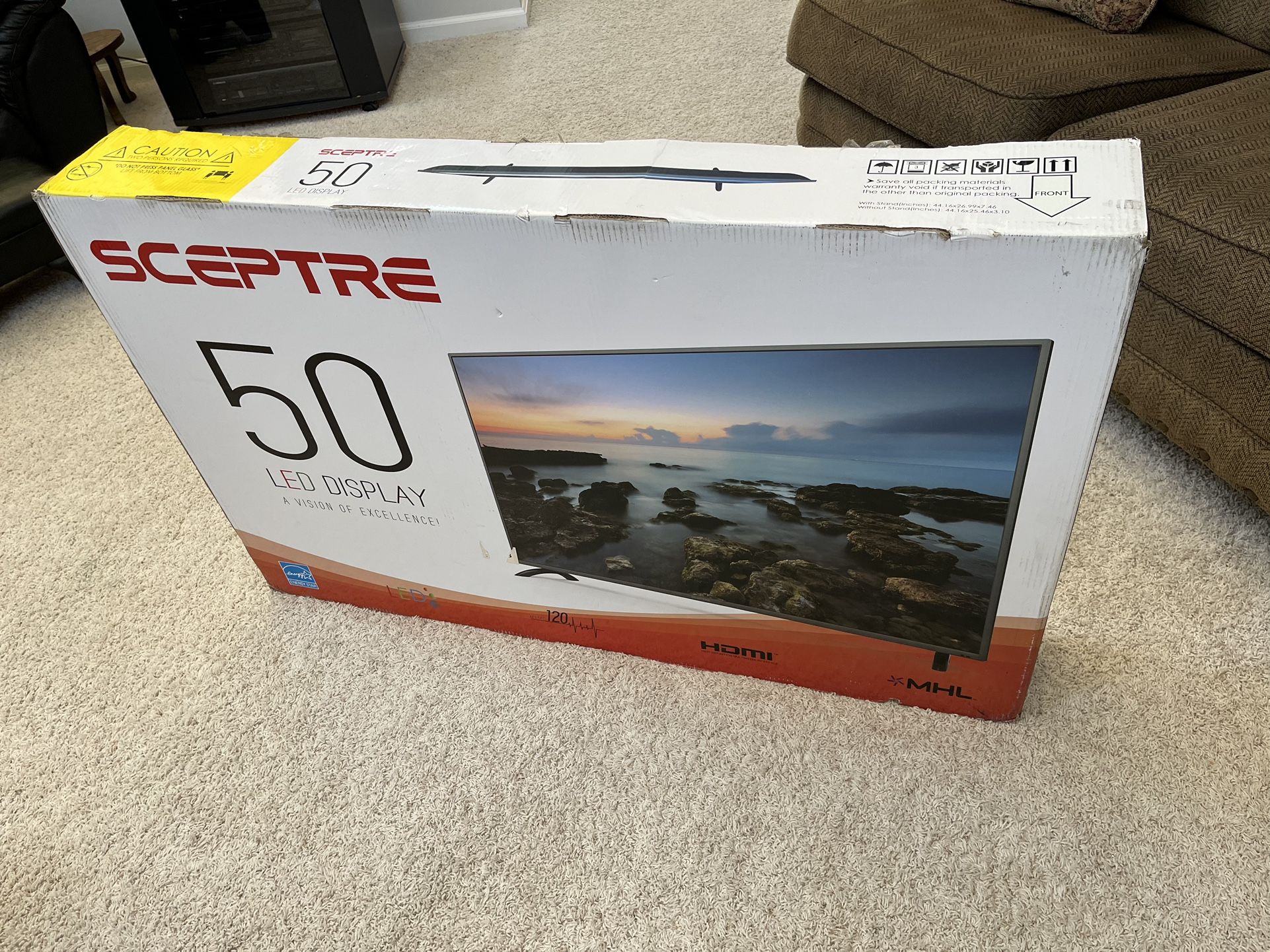 SCEPTRE 50 Inch TV