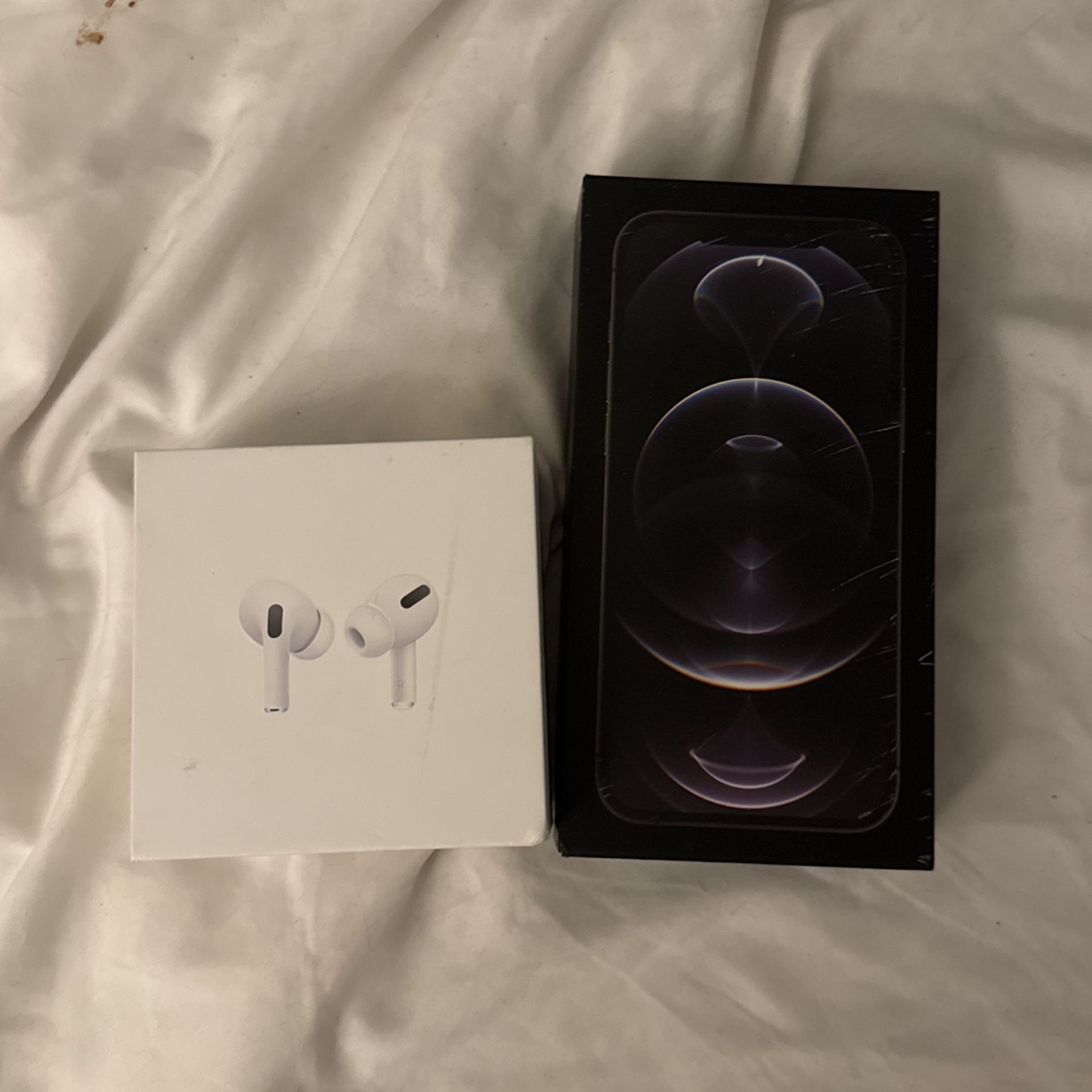 iPhone 12 Pro Max, AirPod Pro (Boxes Only!!)