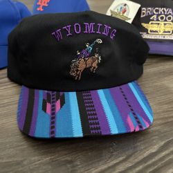 Vintage Wyoming Cowboys strapback