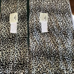 Animal print Velour Fabric