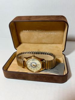 Hamilton Masterpiece Quartz Vintage Men’s Dress Watch w/ Original Box & Manual