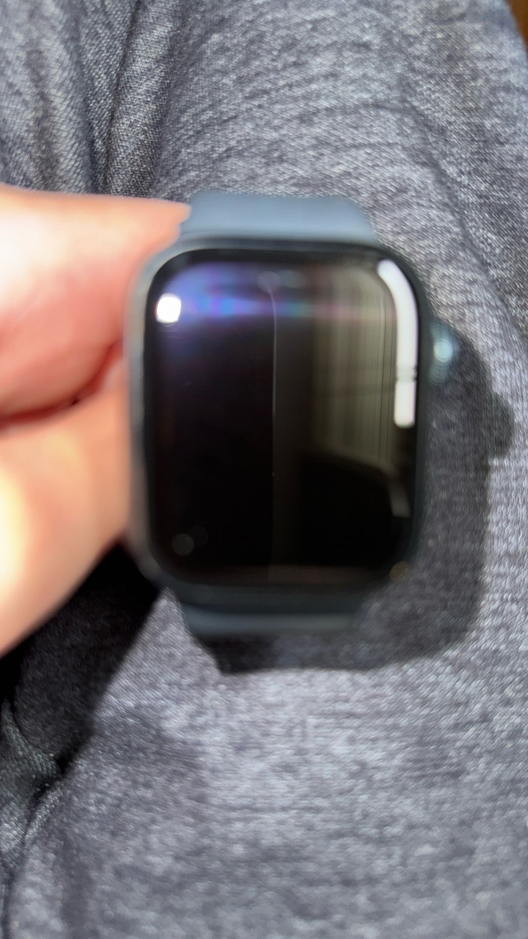 Apple Watch Series 9 in black