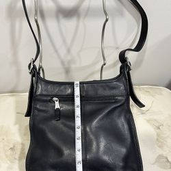 Fossil Leather Black Crossbody