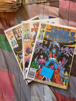 Transformers the Movie # 1 2 3 (1(contact info removed) Marvel) Complete Adaptation Lot