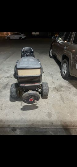 Craftsman garden tractor gt6000