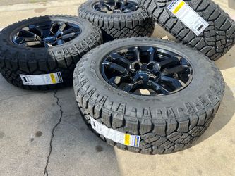 New Chevy Silverado rims and tires 18” Oem factory wheels rines y llantas nuevas para Silverado Tahoe RST Avalanche suburban GMC Sierra Yukon