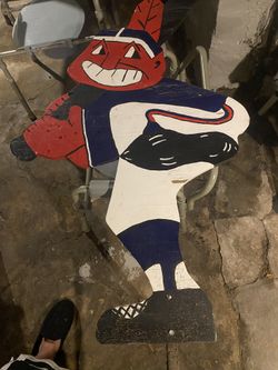 Cleveland Indians Yard Thing