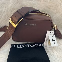 Kelly-Tooke Leather Crossbody Bag 