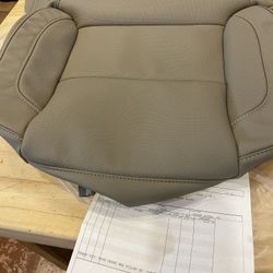 Truck leather seat cover