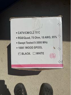Coaxial Cable 500ft
