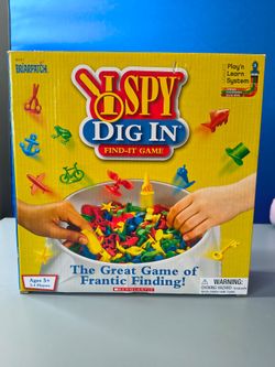 I SPY (Dig in Find it Game)