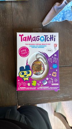 Rare Chase Tamagotchi, pumpkin, patch, see-through purple glitter chase