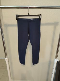 wonder Nation navy blue legging cotton girls size M (7/8)