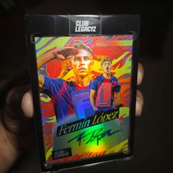 Fermín López Club Legacyz Autograph Trading Card