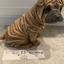 Shar-pei Statue