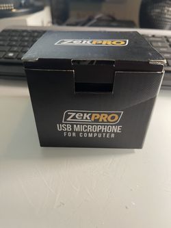 ZekPro USB Microphone For Computer Plug And Play 