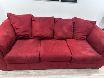 Red Love sofa