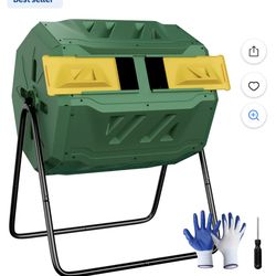 Brand New Compost Bin Rotating a dual Compost