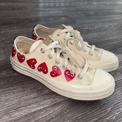 Converse Chuck Taylor CDG Play Womens size 7/ Mens size 5