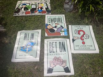 Monopoly Canvas Set