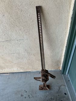 Highlift jack vintage heavy duty