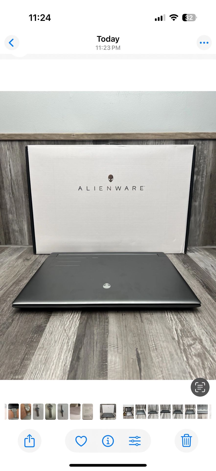 Alienware M18 R2 i9-14900HX 64GB DDR5 MEMORY, 2TB SSD, RTX 4090, 18" QHD+ 165HZ