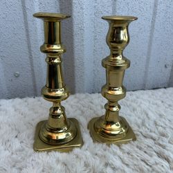 Brass Candle Holders 