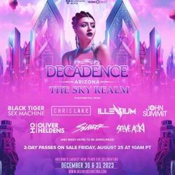 Decadence Arizona 2023 2 Day GA Pass