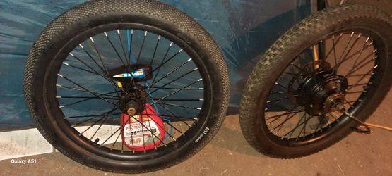Go Trax 20in. Ebike.rims With Rear Motor