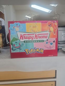 Krispy Kreme Pokémon 12 count Doughnut Box