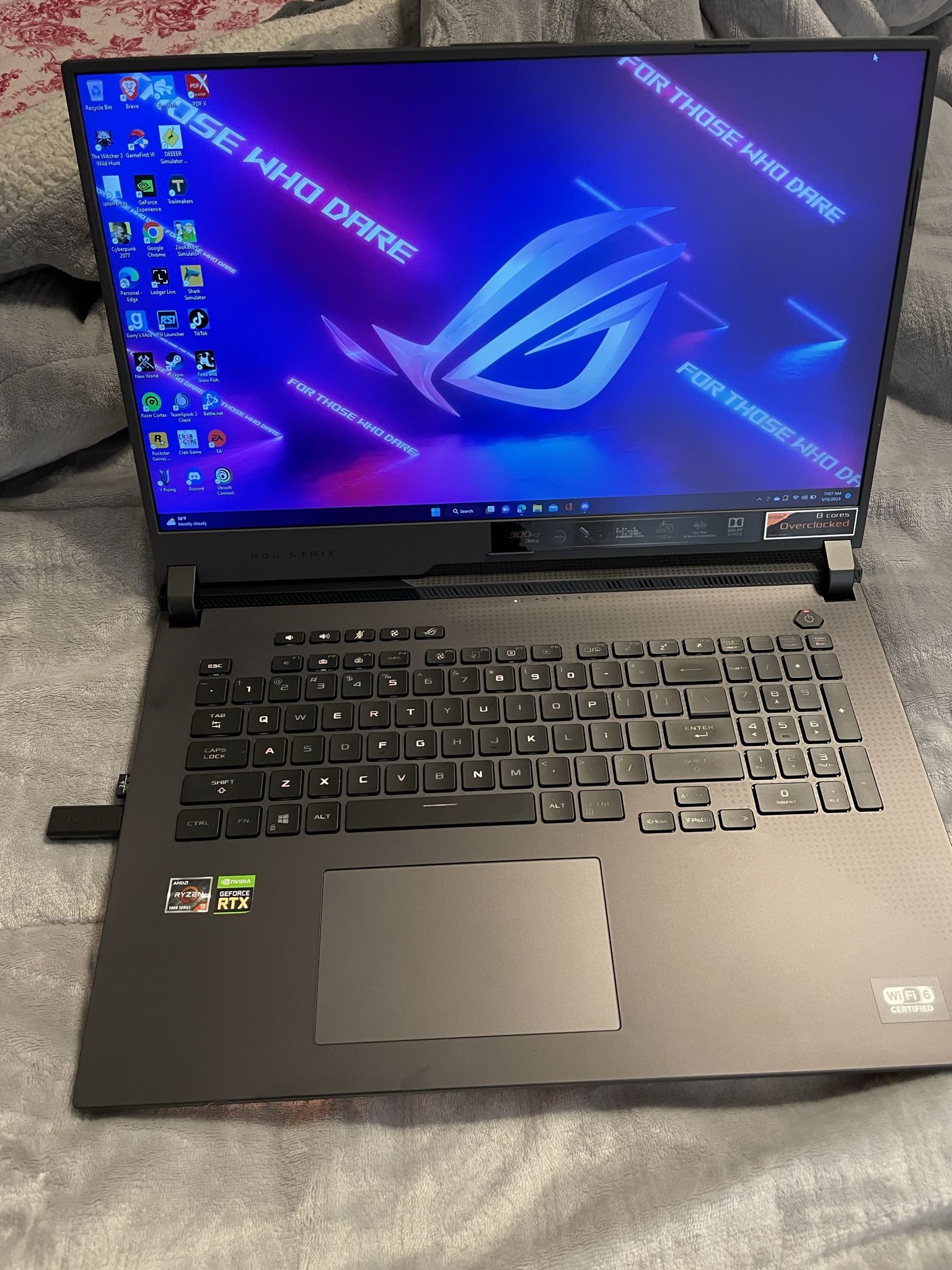 Asus G17 Gaming Notebook