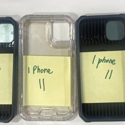 I Got 3 Used iPhone  11 Cases For 20 all.  