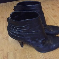 Nine West Women's Black Booties Boots 9