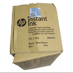 HP Instant Ink 141/142 Black Toner Cartridge LaserJet M110 MFP M139 M140 Genuine