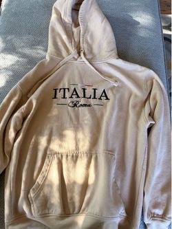 Cream/Tan Italia Hoodie