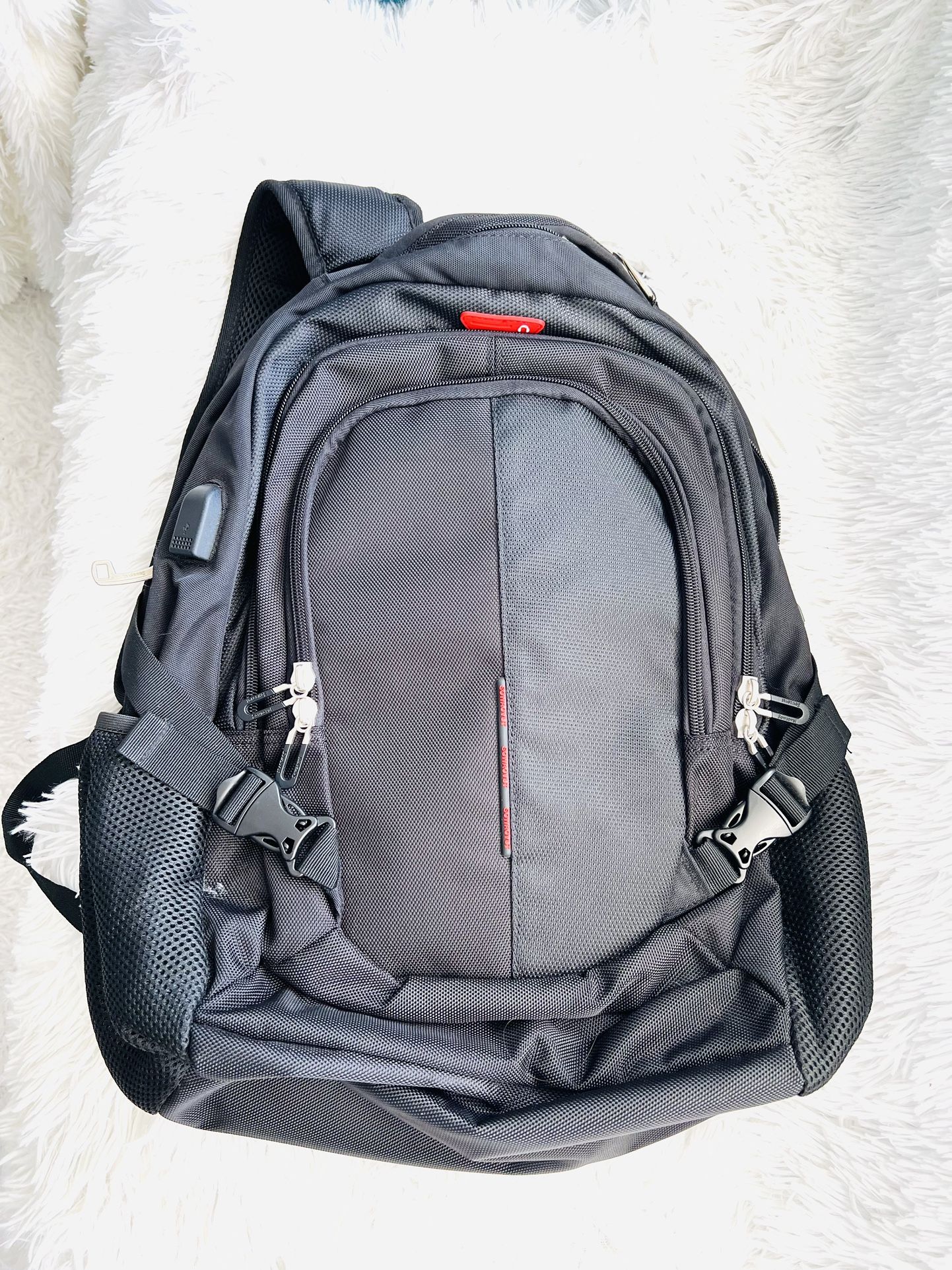Carry On Luggage Black Backpack