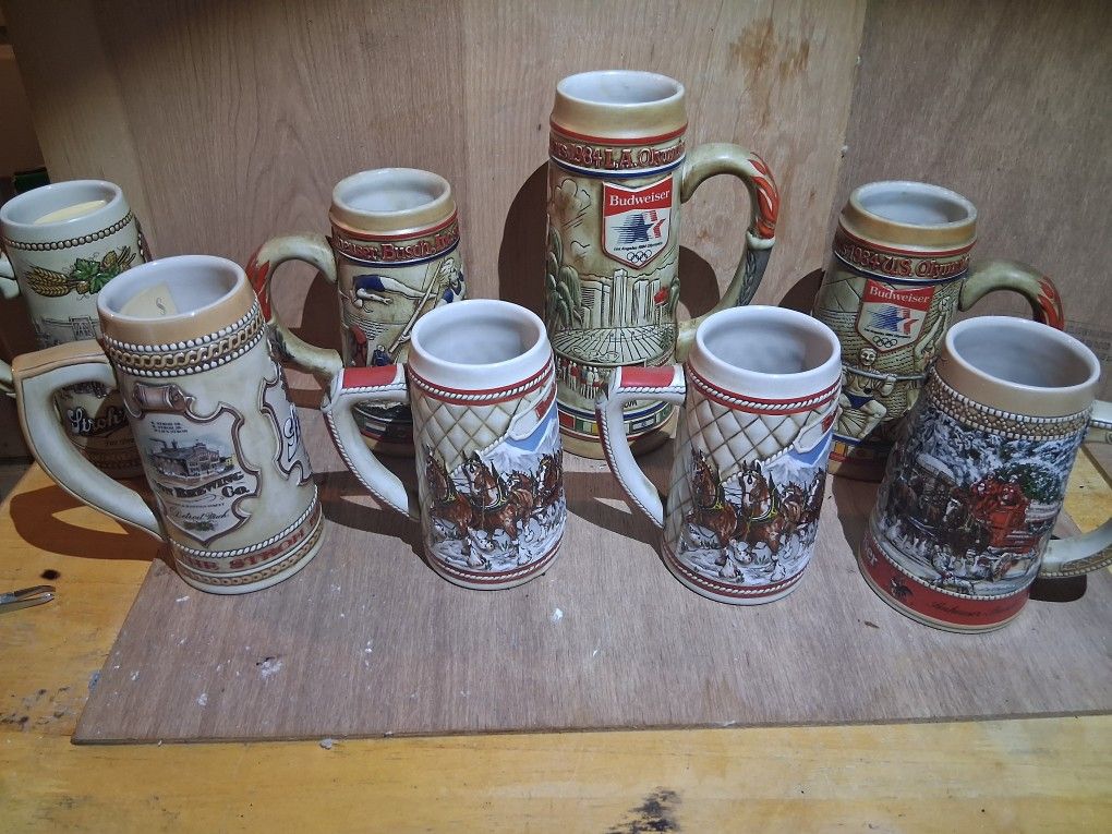 Budweiser Stein Collection