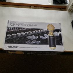 Rockville RCM02 Professional Cardioid Condenser Microphone 