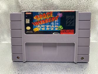 Space Invaders (Super Nintendo, 1992) SNES Cartridge Only - Authentic - Tested