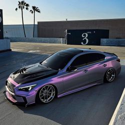 PET Space Candy Gray to Purple Full Roll