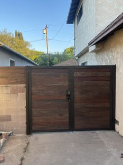 Steel / Wood Gates