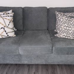 Blue Grey Large Sofa