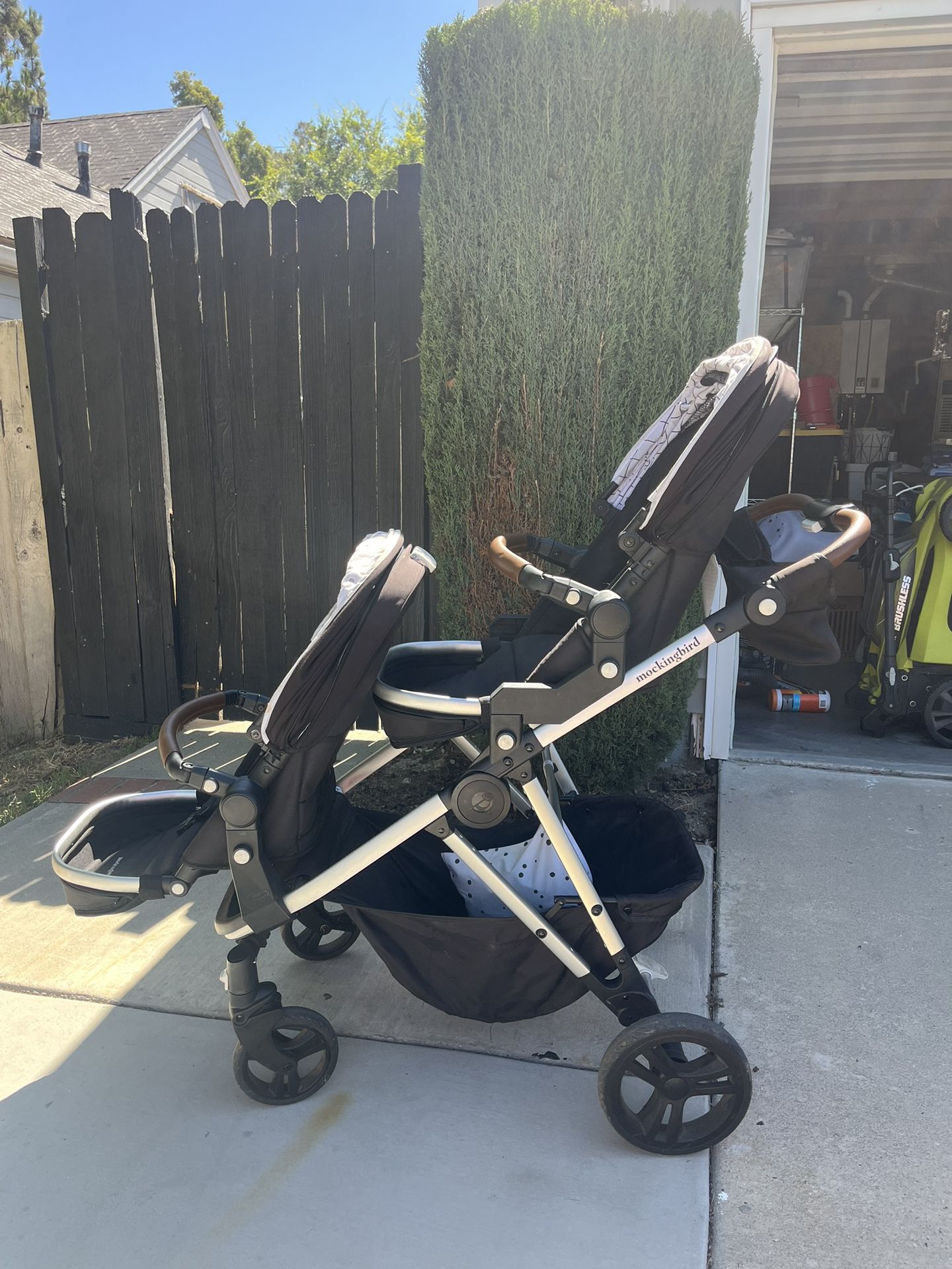 Mockingbird Double Stroller