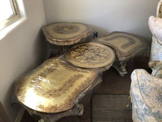 Furniture, Mirror, End Tables