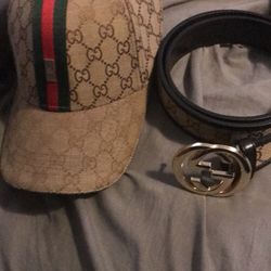 Gucci Belt&Hat
